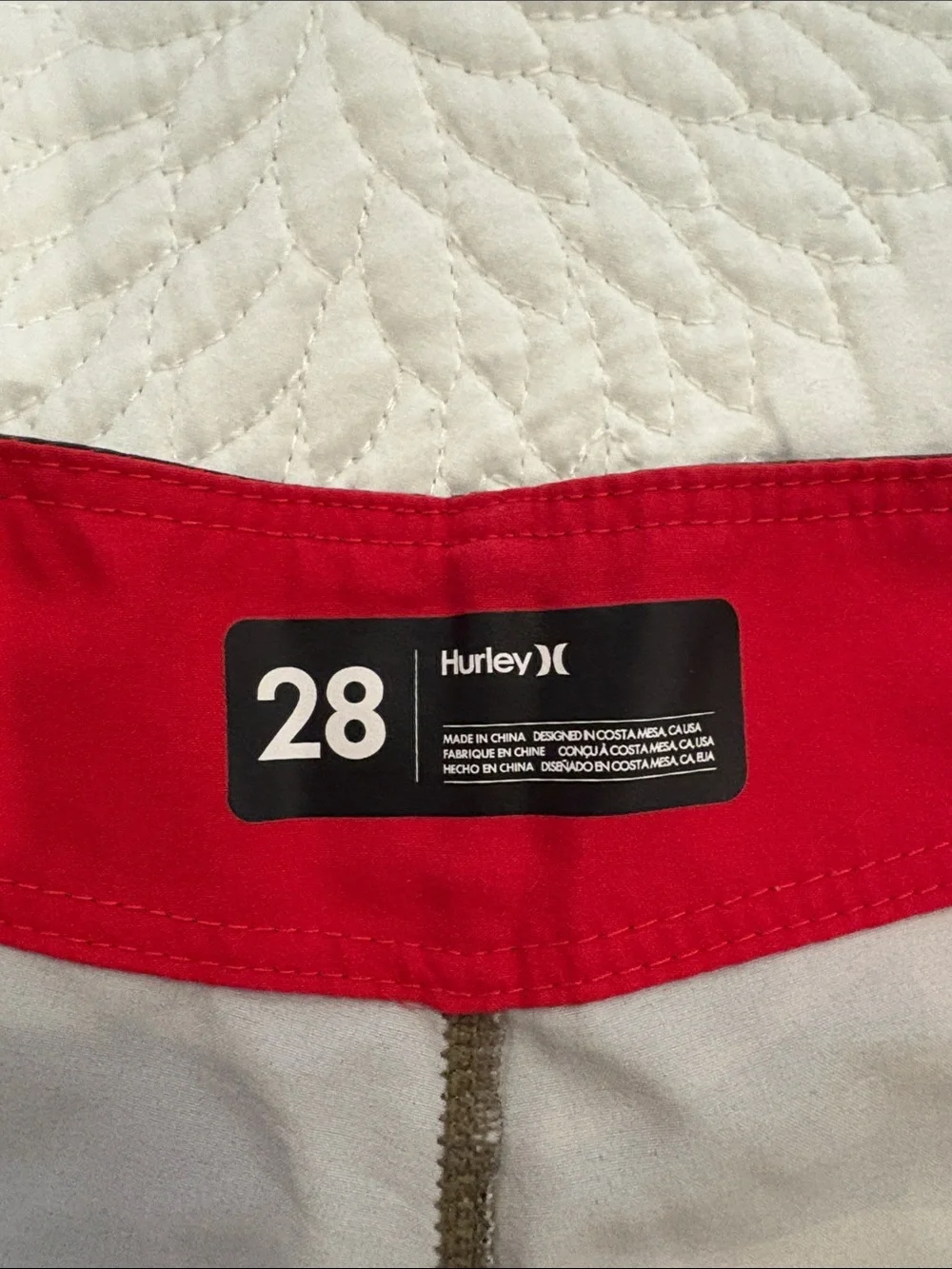 Hurley Men's Camo Boardshorts - Sz 28